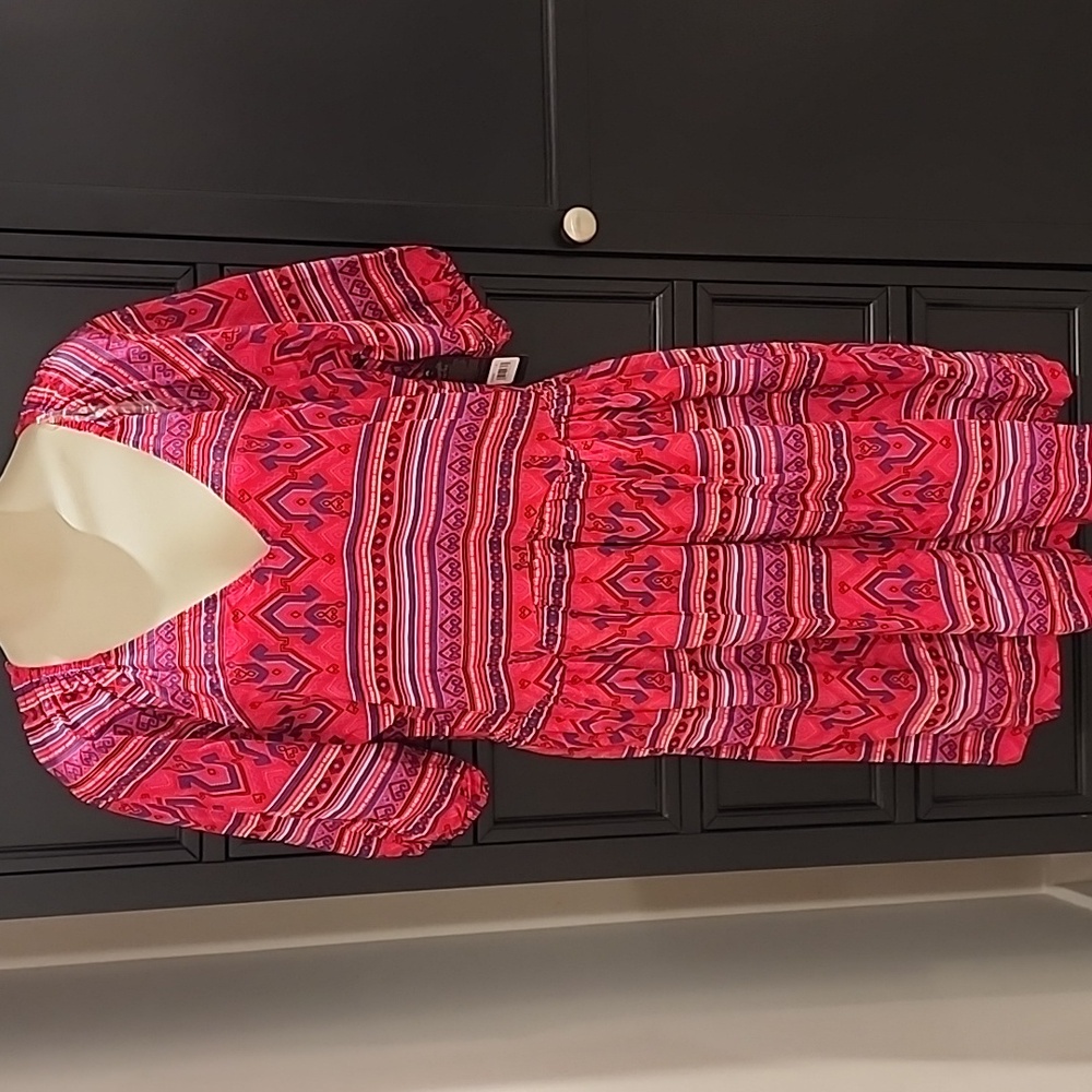 Wrangler Retro Red Patterned Dress